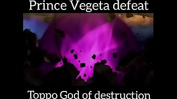 Prince vegeta defeat toppo