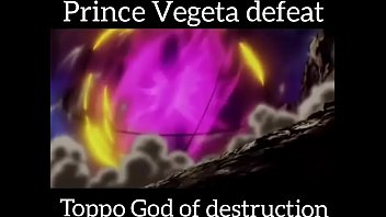 Prince vegeta defeat toppo