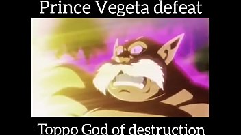 Prince vegeta defeat toppo