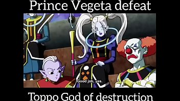 Prince vegeta defeat toppo