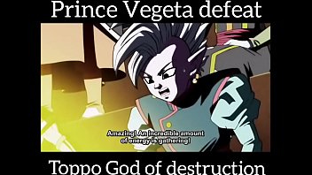 Prince vegeta defeat toppo