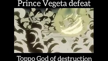Prince vegeta defeat toppo