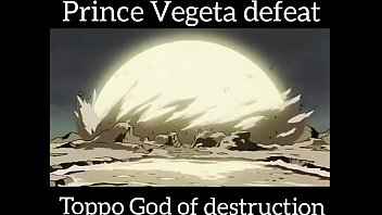 Prince vegeta defeat toppo
