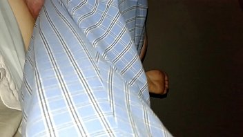 Biggest challenge cleaning up all the cum on the screen and floor