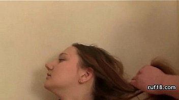 Bondage teen to cum