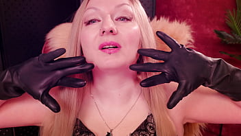 Asmr in working rubber gloves fetish sfw video arya grander