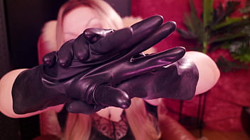 Asmr in working rubber gloves fetish sfw video arya grander