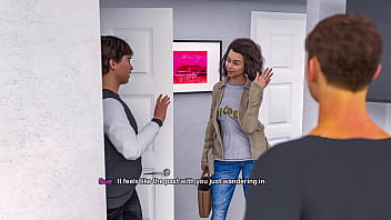 My bimbo dream #02 brunette stepmom gets huge fake tits and tests them with giving me a boobjob