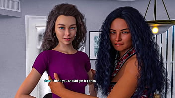 My bimbo dream #02 brunette stepmom gets huge fake tits and tests them with giving me a boobjob