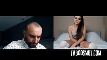 Naughty stepdaughter masturbates while stepdad watch her on webcam Naughty stepdaughter masturbates while stepdad watch her on webcam