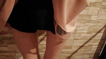 Femboy Lifts Skirt To Show Buldge thumbnail