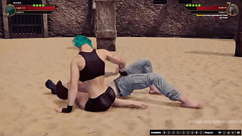 Marilith vs gigi nf3d mixed mma combat arena