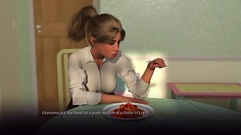 Village slut tranformation #02 meeting strange old granny