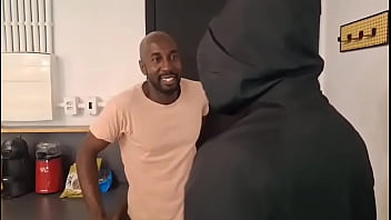 Meu presente de aniversário negão dotado