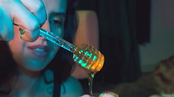 Would you lick my honey feet