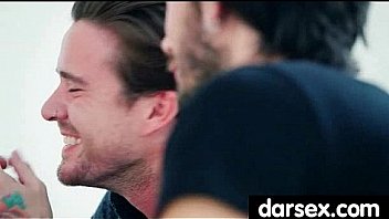 Beautiful babe enjoys a very big dick 14