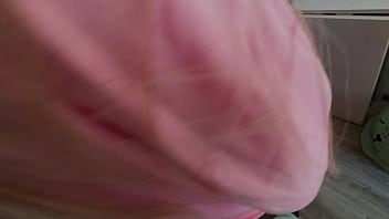 Teen 18 girl is teaching her ass to fart slowly in crowded place but something going wrong