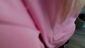 Teen 18 girl is teaching her ass to fart slowly in crowded place but something going wrong