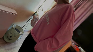 Teen 18 girl is teaching her ass to fart slowly in crowded place but something going wrong