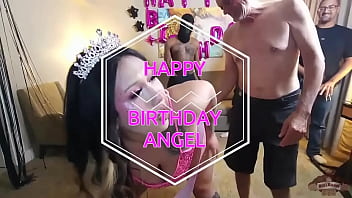 What better way to celebrate a birthday than with a good ole cambullbang gang bang was a pleasure ms angelmariee