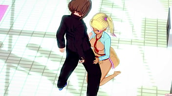 Handjob and titjob hentai