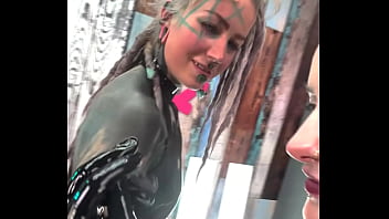 Behind the creating latex femdom content