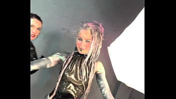 Behind the creating latex femdom content