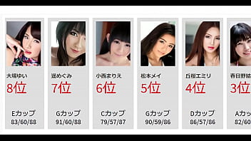 無修正アダルト動画に出演している日本人のセクシー女優ランキング50選