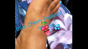 Dlong with cherry pebbles favorite foot fetish