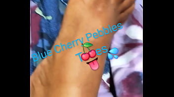 Dlong with cherry pebbles favorite foot fetish