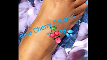 Dlong with cherry pebbles favorite foot fetish