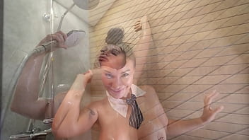 Secretary monika fox fucked with boss on table with anal deepthroat buttrose piss drinking and cum in mouth