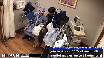 Human guinea pig gets mandatory hitachi orgasms from doctor tampa eliza shields