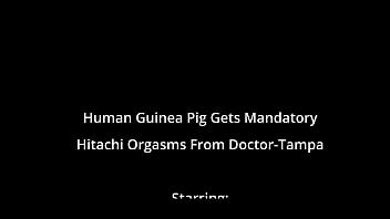 Human guinea pig gets mandatory hitachi orgasms from doctor tampa eliza shields