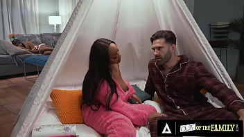 Horny 18yo cutie fucks with her stepdad