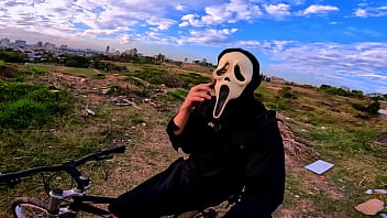 Velma recebe vários creampies da bbc para o halloween