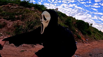 Velma recebe vários creampies da bbc para o halloween