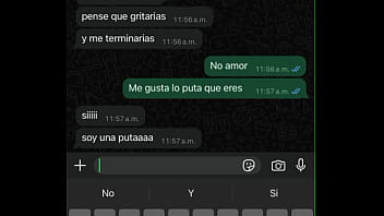 Descubro a mi novia puta por whats con su amante parte 1