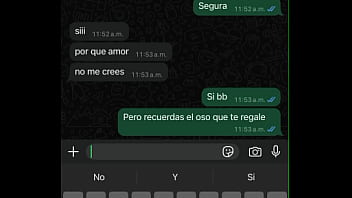 Descubro a mi novia puta por whats con su amante parte 1