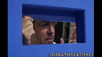 Euro teen jerks elder