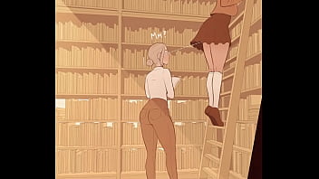 Futanari Teniendo Sexo En Una Biblioteca Terminan Llenas De Leche thumbnail