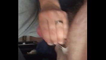 Quick blowjob from the with