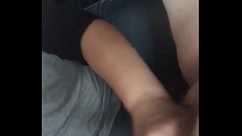 Quick blowjob from the with