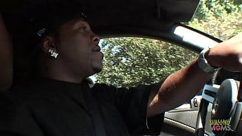 Skinny punk babe in striped socks strips off her clothes and gets drilled hard