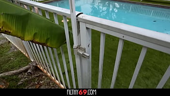 Hot teen ask stepbrother to fuck her ass