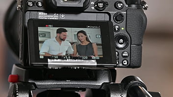 Gorgeous tv host veronica leal stops filming to enjoy a dp threesome gp3105