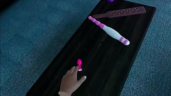 Masturbating young 3d girl