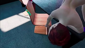 Masturbating young 3d girl