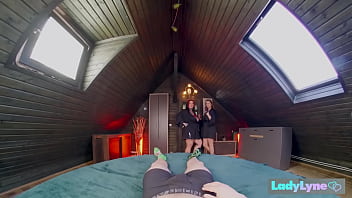 Wrong room right holes lady lyne and sabien demonia catch me and use me like a fucking toy at ladylyne