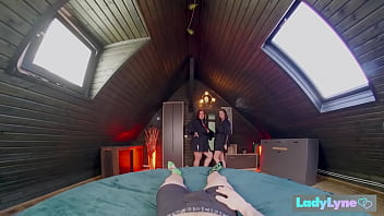 Wrong room right holes lady lyne and sabien demonia catch me and use me like a fucking toy at ladylyne